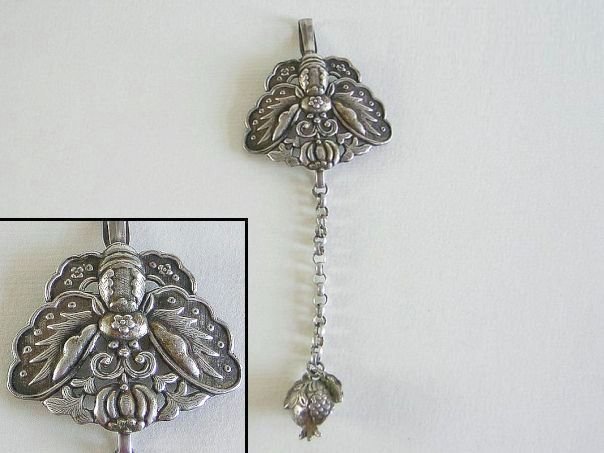 Belt ornament with a butterfly – (4072)